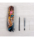 Складной нож Victorinox HIKER ANIMAL Леопард 1.4613.3.F1080pw фото, картинка, изображение