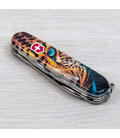 Складной нож Victorinox HIKER ANIMAL Леопард 1.4613.3.F1080pw фото, картинка, изображение