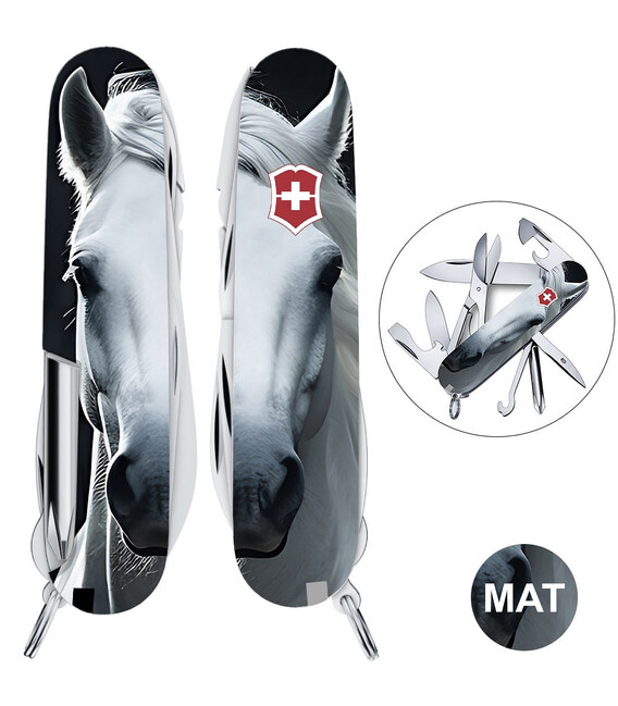 Складаний ніж Victorinox SUPER TINKER ANIMAL Кінь 1.4703.7.F1090pw - картинка, зображення, фото ножа