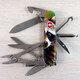 Складной нож Victorinox DELUXE TINKER ANIMAL Енот 1.4723.3.F1120pw фото
