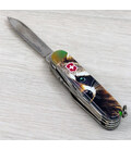 Складной нож Victorinox DELUXE TINKER ANIMAL Енот 1.4723.3.F1120pw фото, картинка, изображение