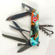 Складаний ніж Victorinox HUNTSMAN ZODIAC Бойовий дракон 1.3713.7.Z3230p - картинка, зображення, фото ножа