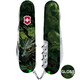 Складаний ніж Victorinox HUNTSMAN ZODIAC Зелений дерев'яний дракон 1.3713.3.Z3240p - картинка, зображення, фото ножа