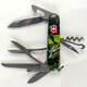 Складной нож Victorinox HUNTSMAN ZODIAC Зеленый деревянный дракон 1.3713.3.Z3240p фото