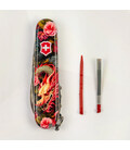 Складаний ніж Victorinox SPARTAN ZODIAC Китайський зелений дракон 1.3603.Z3300p картинка, зображення, фото