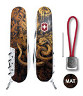 Складной нож Victorinox CLIMBER ZODIAC Золотая деревянная змея 1.3703.3.Z4240pk фото, картинка, изображение