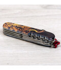 Складной нож Victorinox CLIMBER ZODIAC Золотая деревянная змея 1.3703.3.Z4240pk фото, картинка, изображение