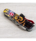 Складной нож Victorinox CLIMBER ZODIAC Золотая деревянная змея 1.3703.3.Z4240pk фото, картинка, изображение