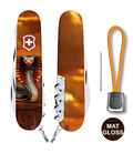 Складаний ніж Victorinox CLIMBER ZODIAC Полум'яна кобра 1.3703.Z4250pk картинка, зображення, фото
