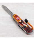 Складаний ніж Victorinox CLIMBER ZODIAC Полум'яна кобра 1.3703.Z4250pk картинка, зображення, фото