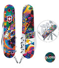 Складаний ніж Victorinox CLIMBER ZODIAC Яскрава змія 1.3703.Z4260pk картинка, зображення, фото