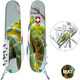 Складаний ніж Victorinox CLIMBER ZODIAC Зелена змія 1.3703.7.Z4270pk - картинка, зображення, фото ножа