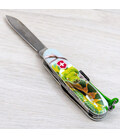 Складной нож Victorinox CLIMBER ZODIAC Зелёная змея 1.3703.7.Z4270pk фото, картинка, изображение