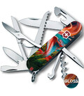 Складной нож Victorinox HUNTSMAN ZODIAC Красочная кобра 1.3713.3.Z4290pk фото, картинка, изображение