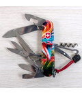 Складной нож Victorinox HUNTSMAN ZODIAC Красочная кобра 1.3713.3.Z4290pk фото, картинка, изображение