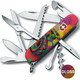 Складаний ніж Victorinox HUNTSMAN ZODIAC Змія-тенісист 1.3713.Z4300pk - картинка, зображення, фото ножа