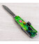 Складной нож Victorinox HUNTSMAN ZODIAC Зелёная деревянная змея 1.3713.3.Z4310pk фото, картинка, изображение
