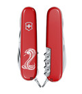 Складной нож Victorinox HUNTSMAN ZODIAC Могучая кобра 1.3713.Z4340u фото, картинка, изображение