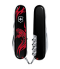 Складаний ніж Victorinox HUNTSMAN ZODIAC Вражаюча змія 1.3713.3.Z4351u картинка, зображення, фото