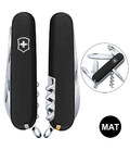 Складаний ніж Victorinox SPARTAN MAT чорний матовий лак 1.3603.3.M0007p картинка, зображення, фото