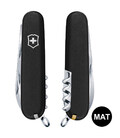 Складной нож Victorinox SPARTAN MAT черный матовый лак 1.3603.3.M0007p фото, картинка, изображение