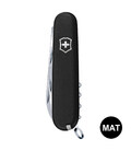 Складной нож Victorinox SPARTAN MAT черный матовый лак 1.3603.3.M0007p фото, картинка, изображение