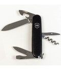 Складной нож Victorinox SPARTAN MAT черный матовый лак 1.3603.3.M0007p фото, картинка, изображение