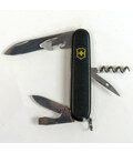 Складной нож Victorinox SPARTAN MAT черный матовый лак с желт.лого 1.3603.3.M0008p фото, картинка, изображение