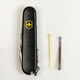 Складаний ніж Victorinox SPARTAN MAT чорний матовий лак з жовт.лого 1.3603.3.M0008p - картинка, зображення, фото ножа