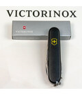 Складной нож Victorinox SPARTAN MAT черный матовый лак с желт.лого 1.3603.3.M0008p фото, картинка, изображение