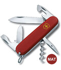 Складаний ніж Victorinox SPARTAN MAT червоний матовий лак з жовт.лого 1.3603.M0008p картинка, зображення, фото