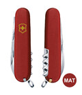 Складной нож Victorinox SPARTAN MAT красный матовый лак с желт.лого 1.3603.M0008p фото, картинка, изображение