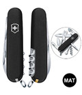 Складной нож Victorinox CLIMBER MAT черный матовый лак 1.3703.3.M0007p фото, картинка, изображение