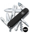 Складной нож Victorinox CLIMBER MAT черный матовый лак 1.3703.3.M0007p фото, картинка, изображение