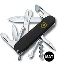 Складаний ніж Victorinox CLIMBER MAT чорний матовий лак з жовт.лого 1.3703.3.M0008p картинка, зображення, фото