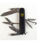 Складаний ніж Victorinox CLIMBER MAT чорний матовий лак з жовт.лого 1.3703.3.M0008p картинка, зображення, фото