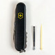 Складаний ніж Victorinox CLIMBER MAT чорний матовий лак з жовт.лого 1.3703.3.M0008p - картинка, зображення, фото ножа