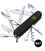 Складной нож Victorinox HUNTSMAN MAT черный матовый лак с желт.лого 1.3713.3.M0008p фото, картинка, изображение