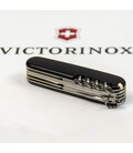 Складной нож Victorinox HUNTSMAN MAT черный матовый лак с желт.лого 1.3713.3.M0008p фото, картинка, изображение