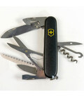 Складаний ніж Victorinox HUNTSMAN MAT чорний матовий лак з жовт.лого 1.3713.3.M0008p картинка, зображення, фото