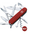 Складной нож Victorinox HUNTSMAN MAT красный матовый лак 1.3713.M0007p фото, картинка, изображение