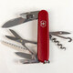 Складаний ніж Victorinox HUNTSMAN MAT червоний матовий лак 1.3713.M0007p - картинка, зображення, фото ножа