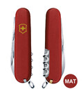 Складной нож Victorinox HUNTSMAN MAT красный матовый лак с желт.лого 1.3713.M0008p фото, картинка, изображение