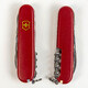 Складаний ніж Victorinox HUNTSMAN MAT червоний матовий лак з жовт.лого 1.3713.M0008p - картинка, зображення, фото ножа
