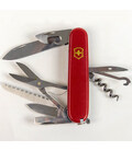 Складной нож Victorinox HUNTSMAN MAT красный матовый лак с желт.лого 1.3713.M0008p фото, картинка, изображение