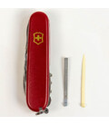 Складной нож Victorinox HUNTSMAN MAT красный матовый лак с желт.лого 1.3713.M0008p фото, картинка, изображение