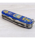 Складной нож Victorinox HUNTSMAN UKRAINE Украинские мотивы 1.3713.T2.T1370u фото, картинка, изображение