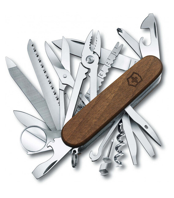 Складаний ніж Victorinox SWISSCHAMP WOOD 1.6791.63 - картинка, зображення, фото ножа