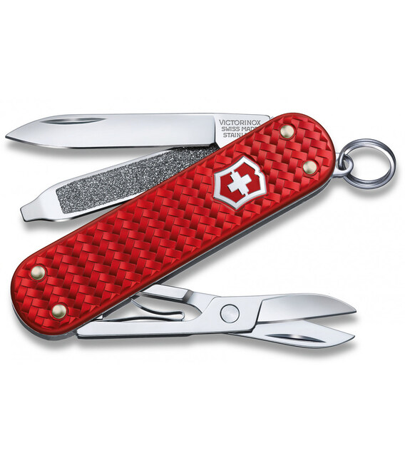 Складаний ніж Victorinox CLASSIC SD Precious Alox 0.6221.401G - картинка, зображення, фото ножа