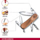 Складной нож Victorinox EVOWOOD 10 2.3801.63 фото